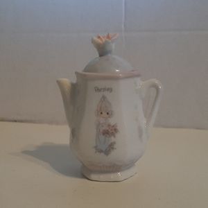 Precious Moments Parsley Mini Coffee Pot Spice